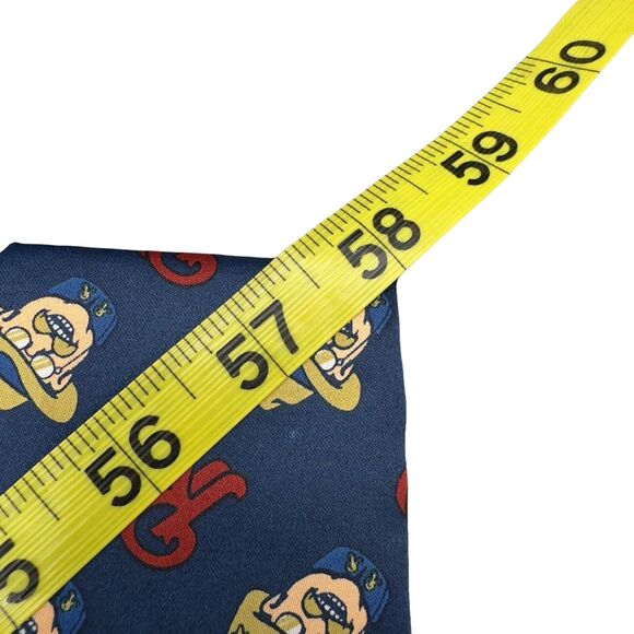 Boutique 100% Silk Dress Tie Made in‎ Italy Cowboy RR 57" 3.5" - Picture 8 of 9